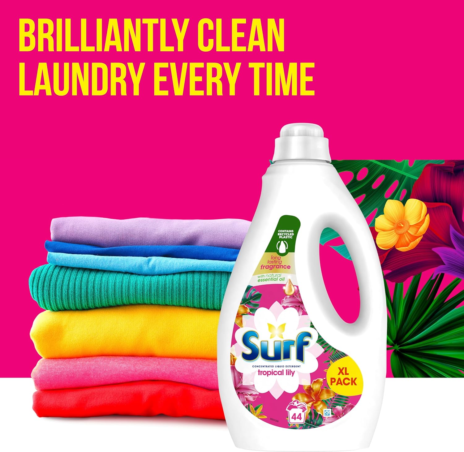 Surf Tropical Lily Liquid Detergent 44 Washes 1.188 L