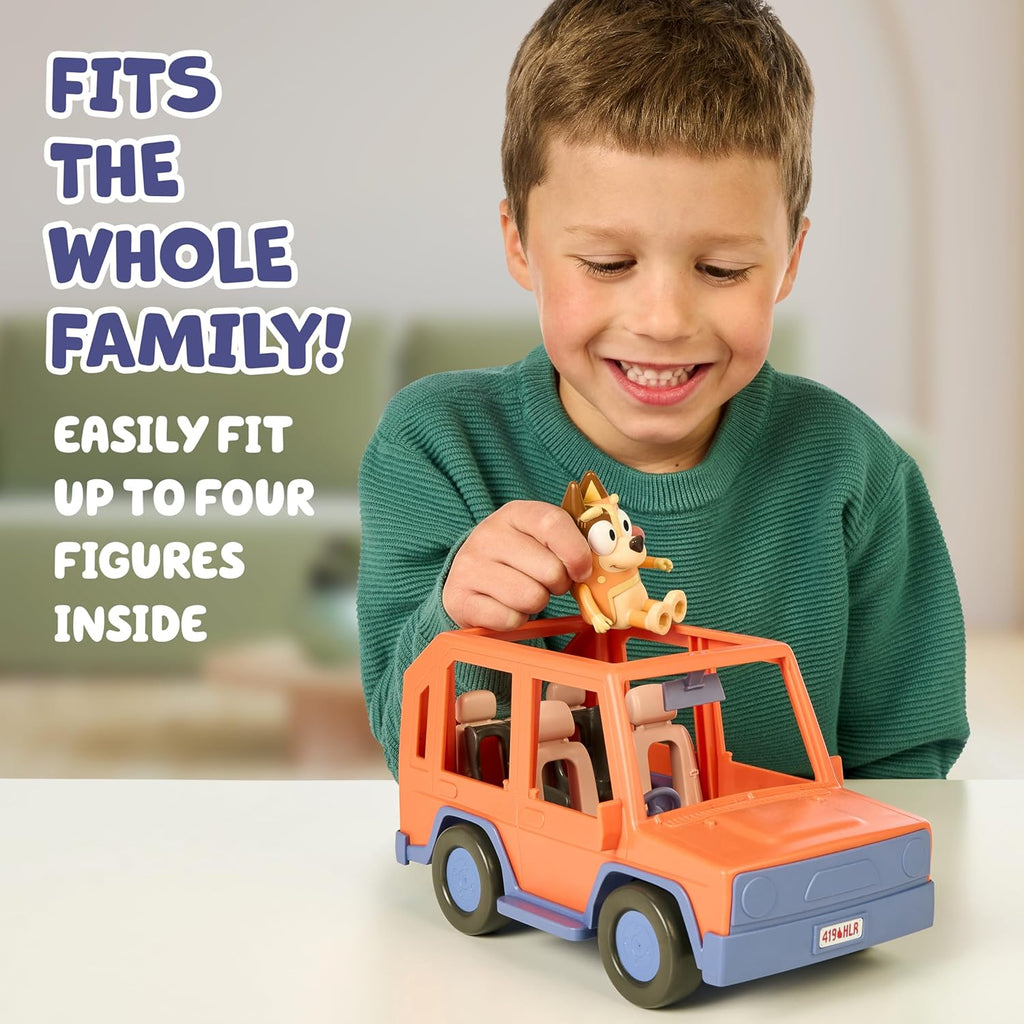 Bluey Heeler Family Road Trip 4WD Vehicle