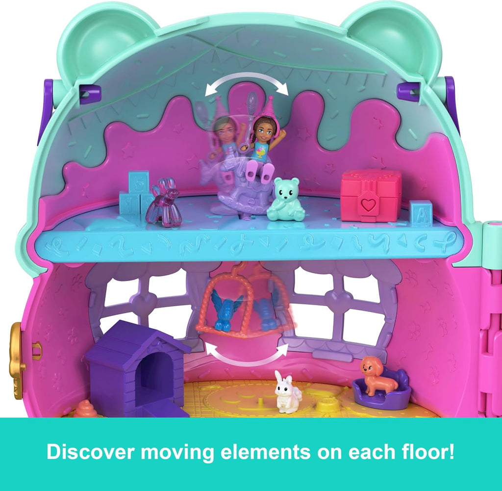Polly Pocket Micro Dolls & Large Gelato House Playset