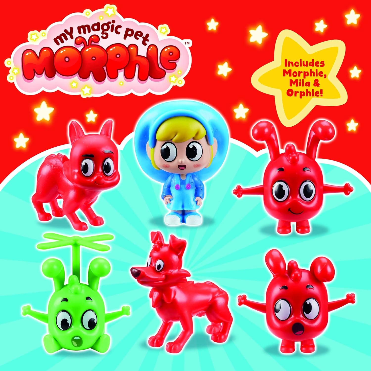 Morphle Multi Figure Pack 2+