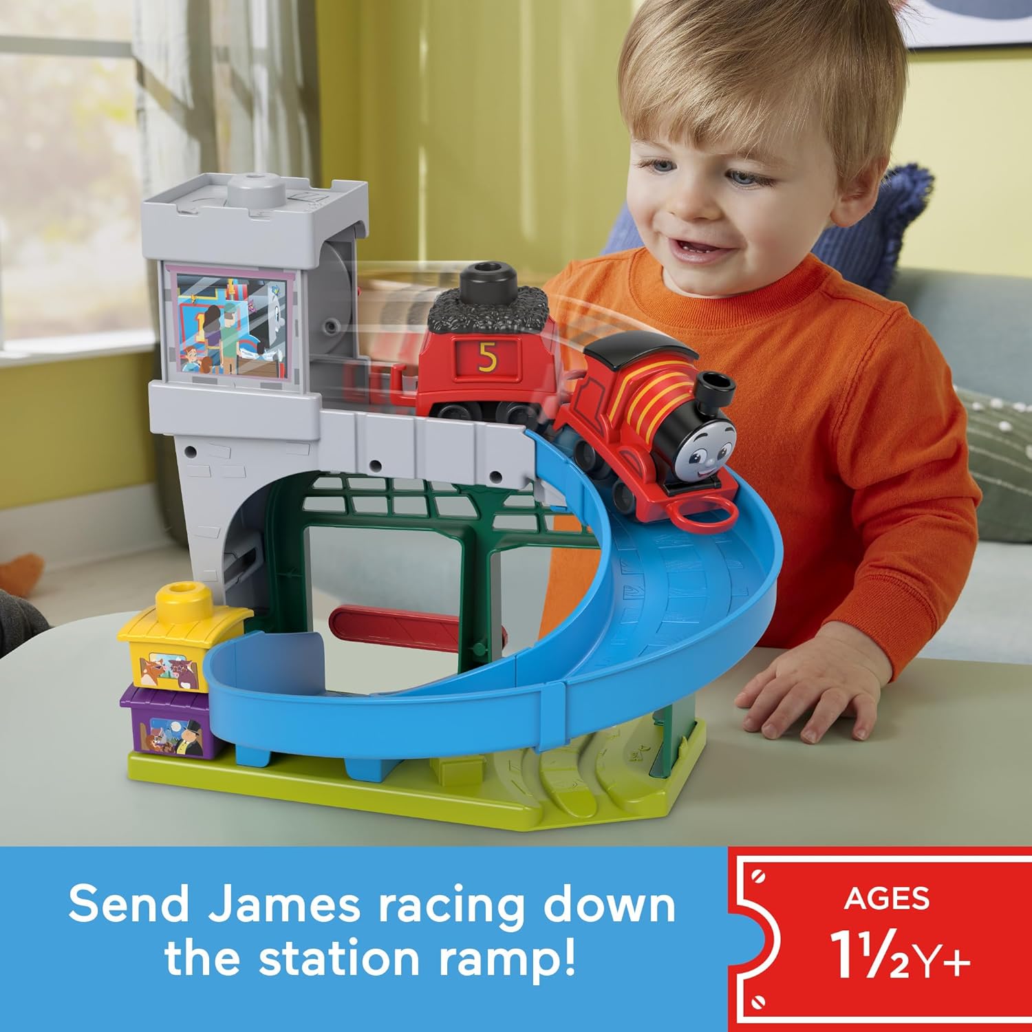 Thomas & Friends My First Knapford Station Train Playset 18 Months+