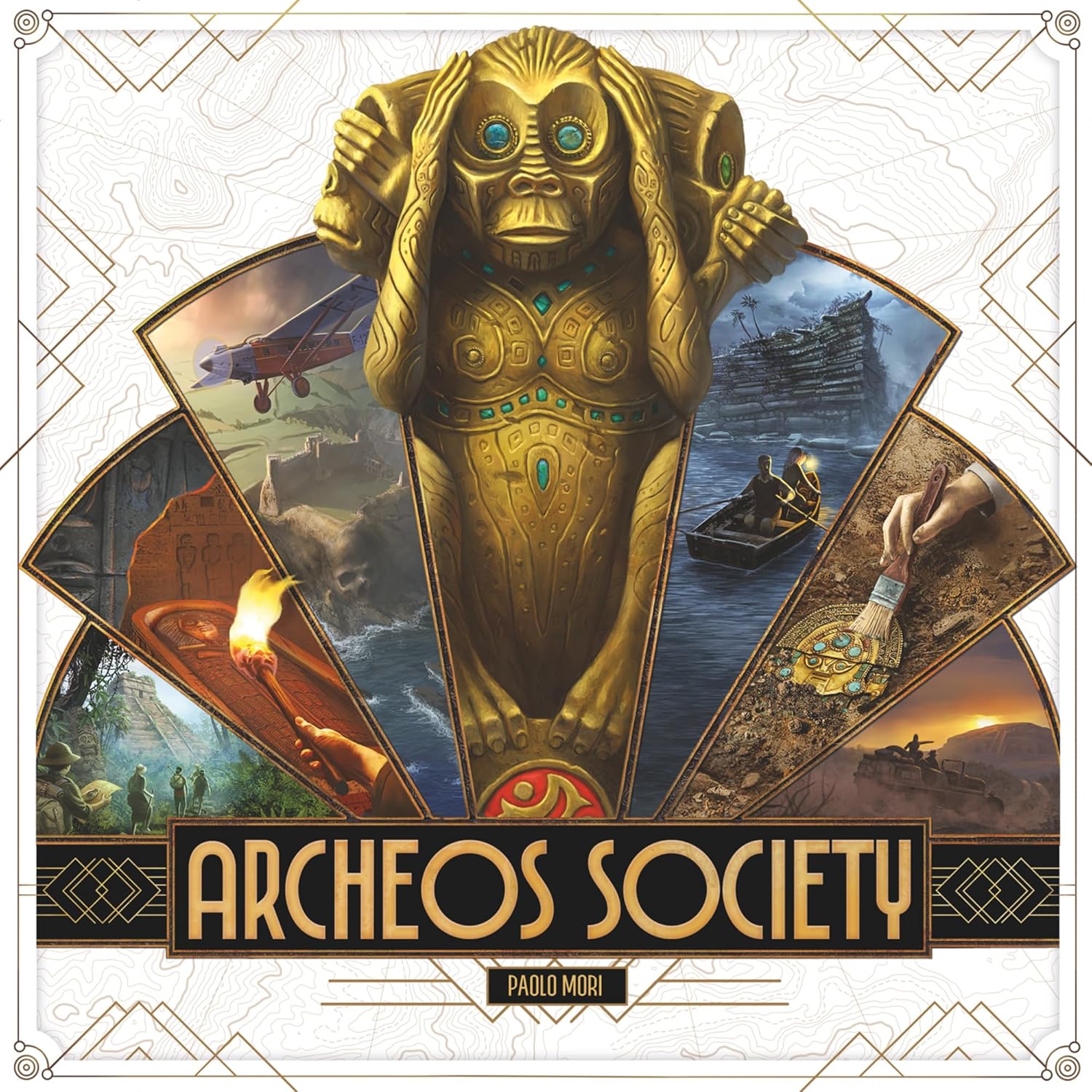 Asmodee Archeos Society Board Game Ages 12+