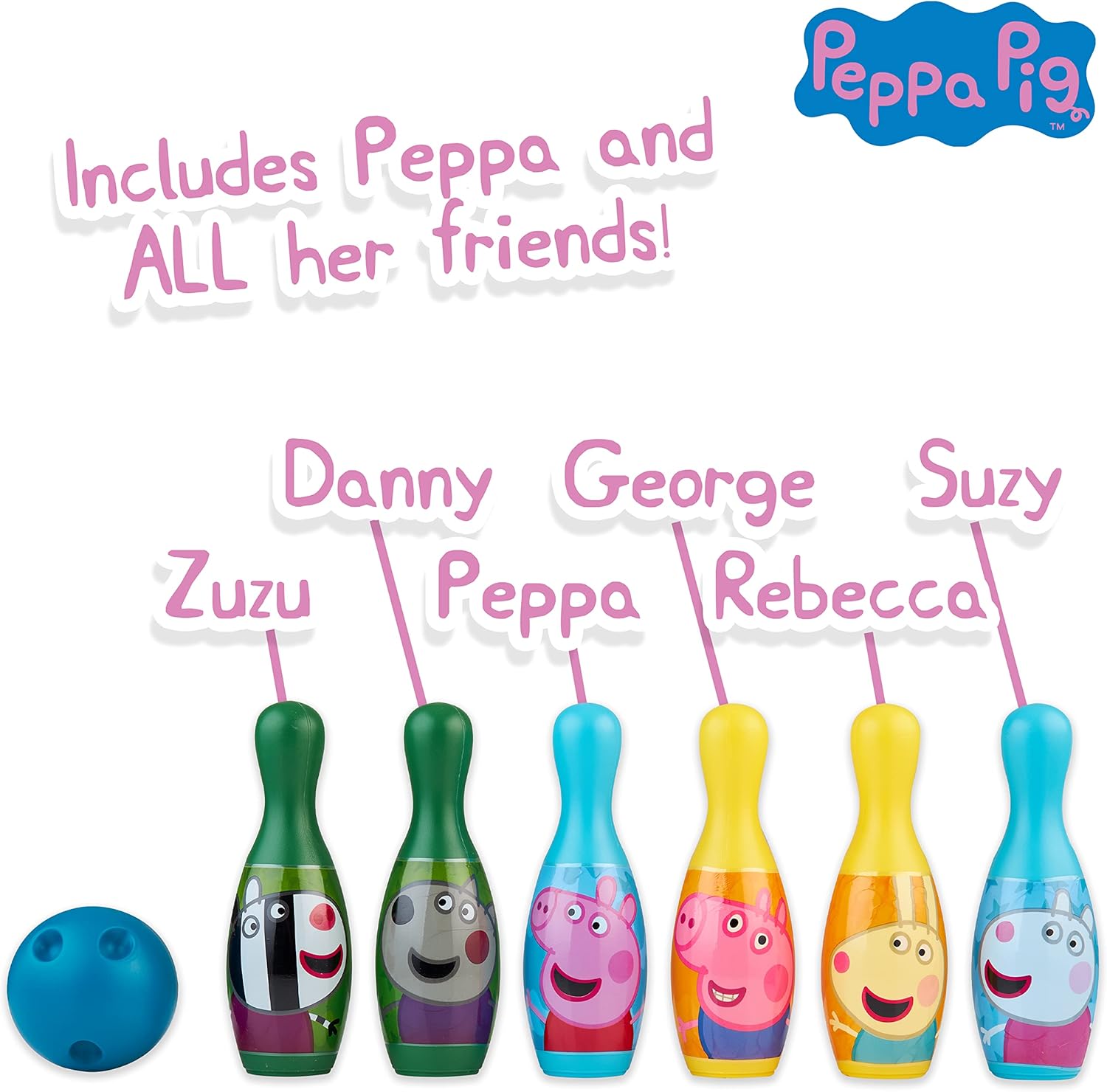 Peppa Pig Bowling Set 3+
