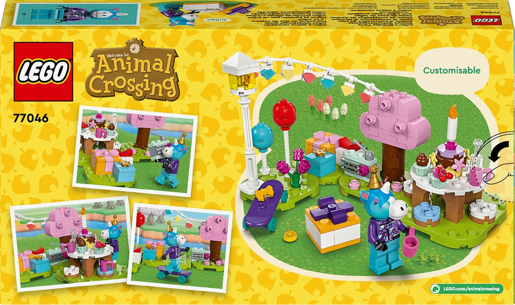 LEGO Animal Crossing Julian’s Birthday Party 77046
