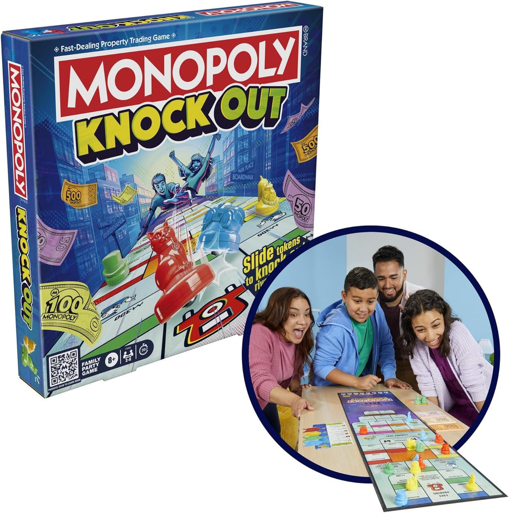 Monopoly Knockout Family Party Game