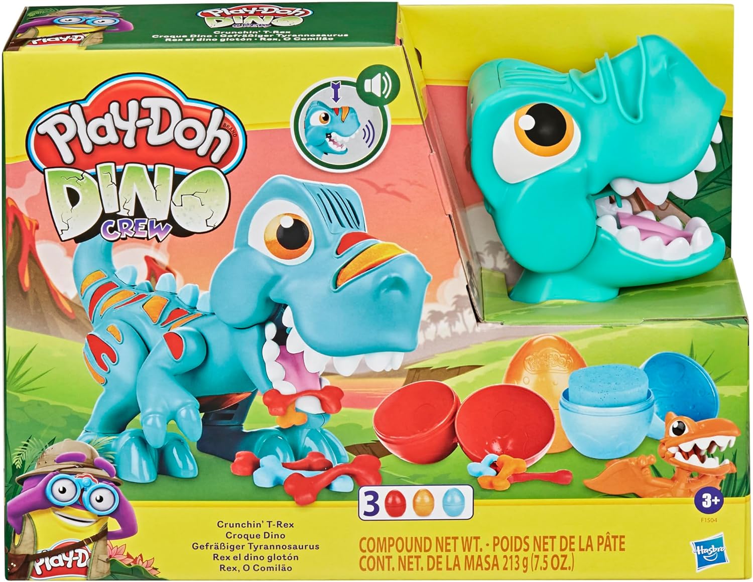 Play-Doh Dino Crew Crunchin' T-Rex Toy 3+