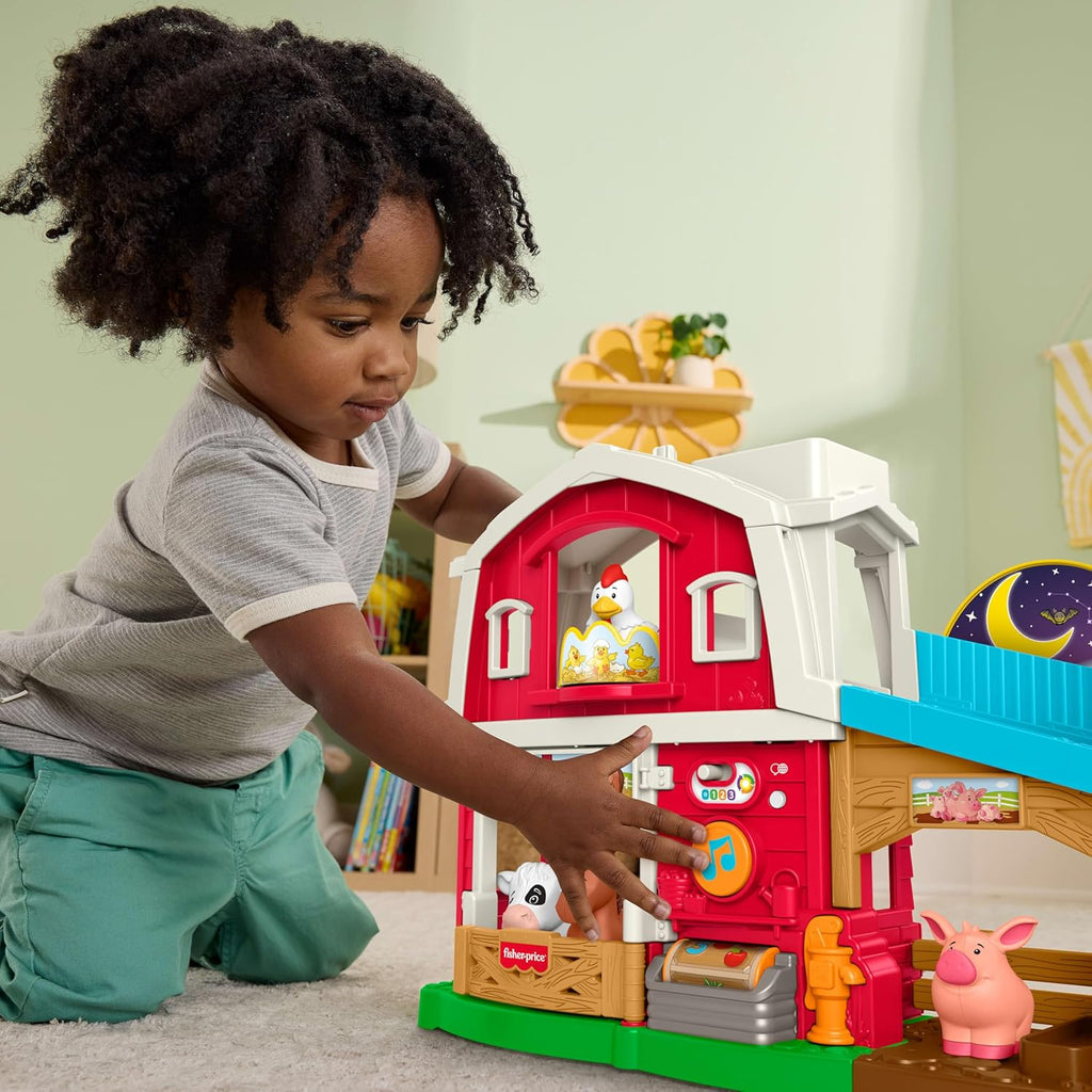 Fisher-Price Little People Caring for Animals Farm Interactive playset 1+