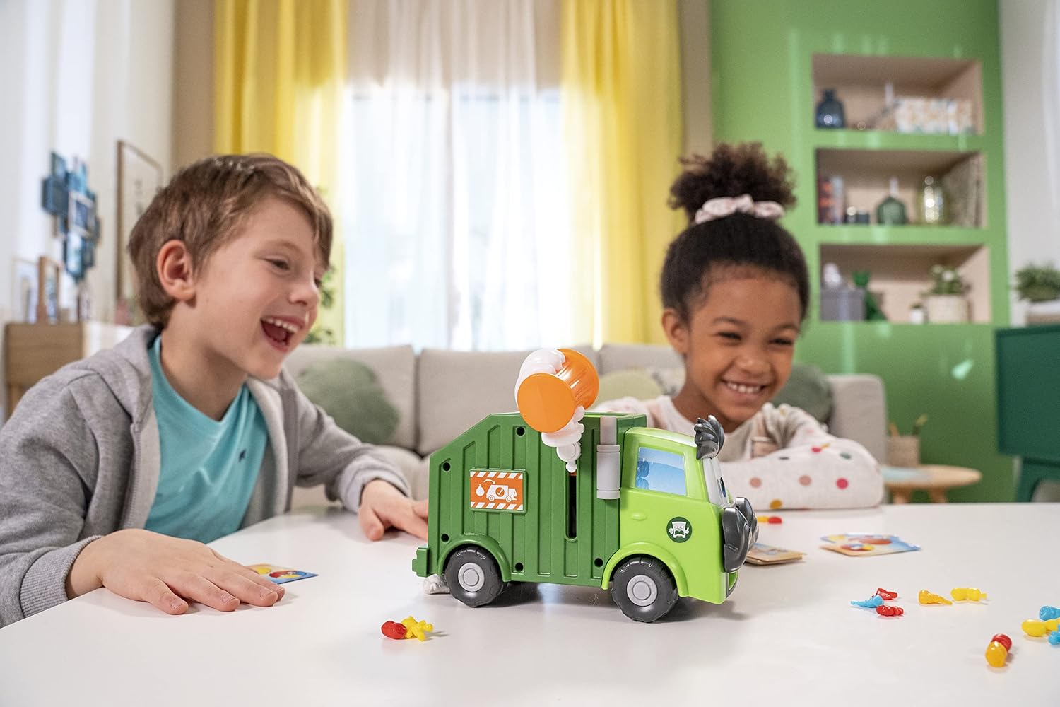 Trash Stash: You Never Know When the Truck Will Chuck it Up!