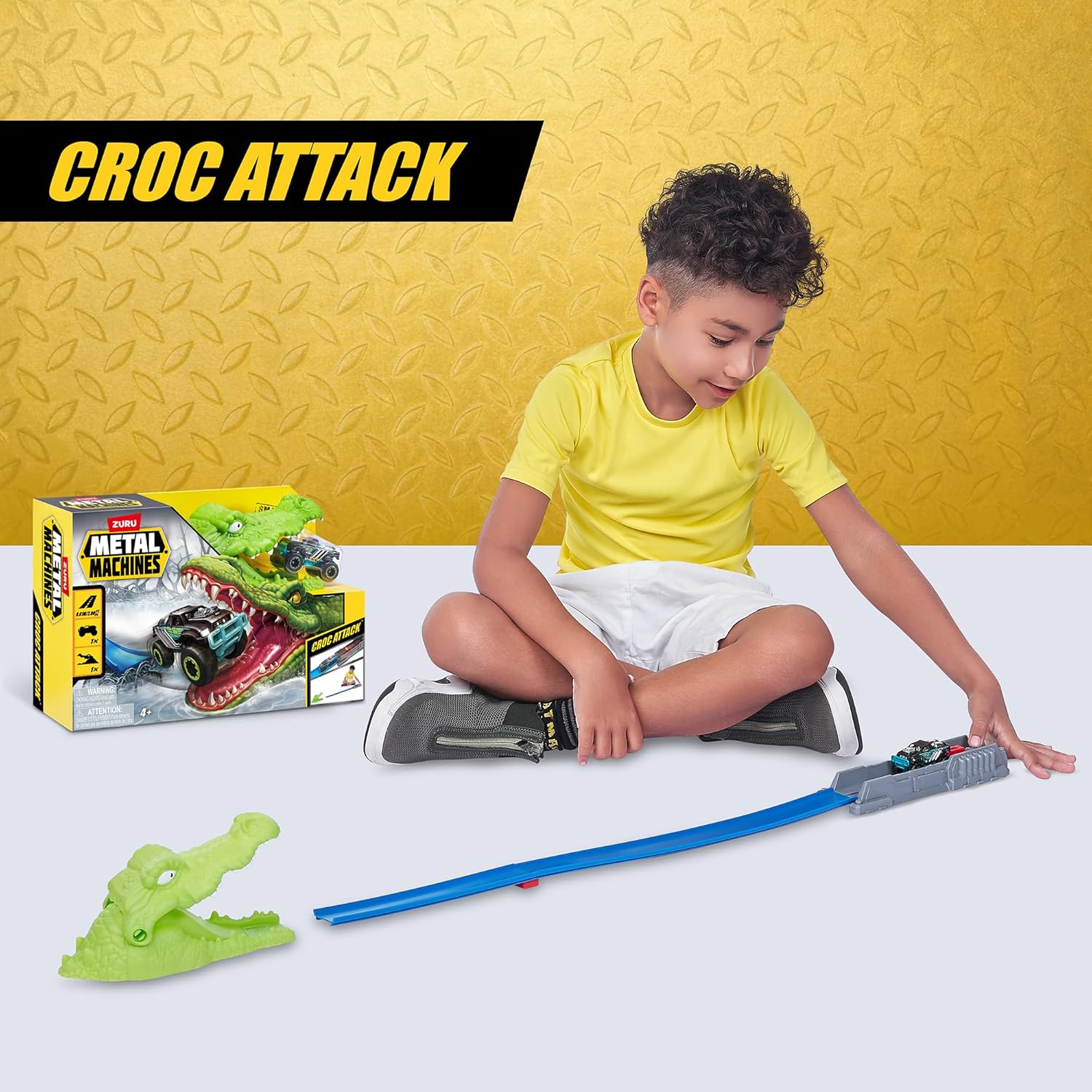 ZURU Metal Machines Croc Attack 4+
