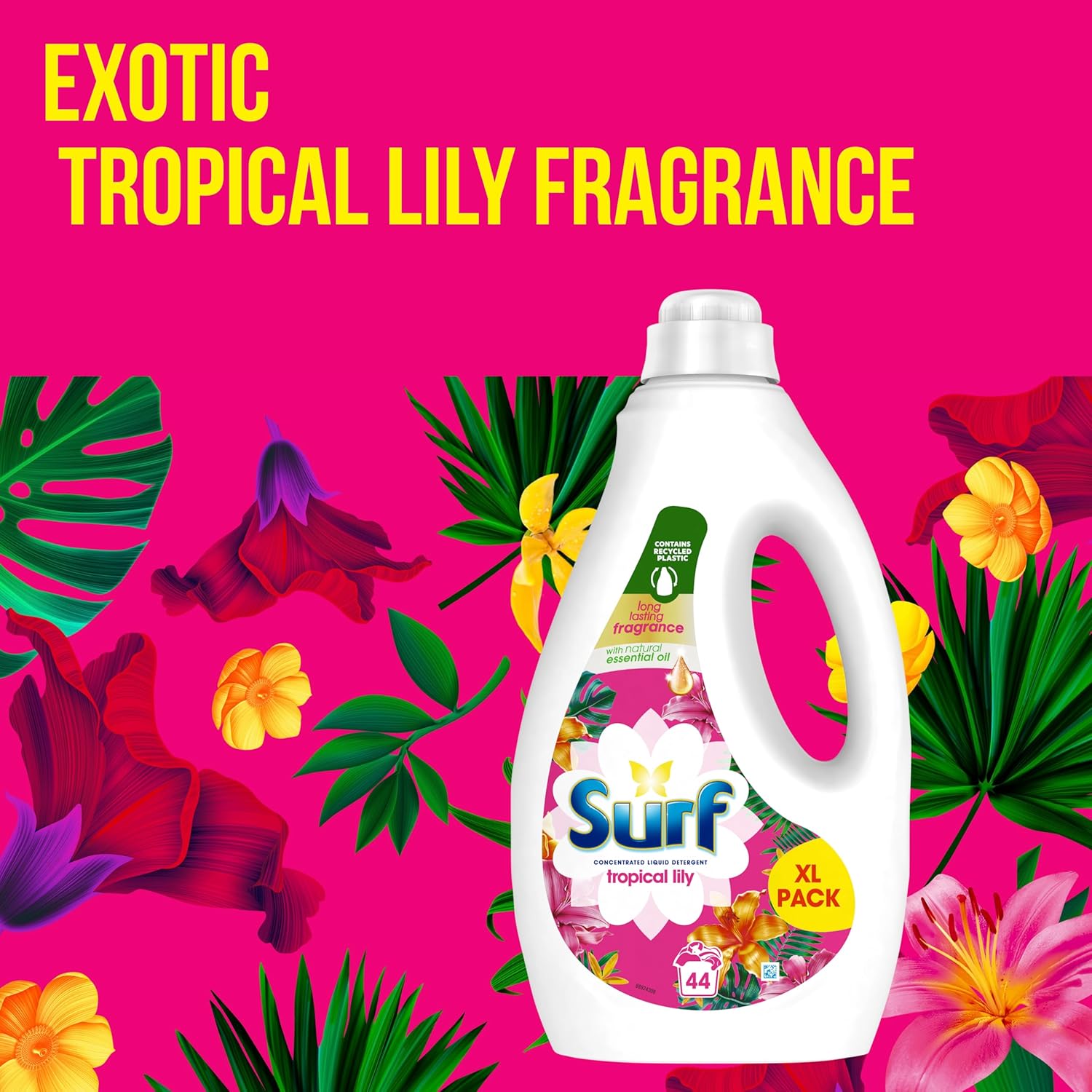 Surf Tropical Lily Liquid Detergent 44 Washes 1.188 L