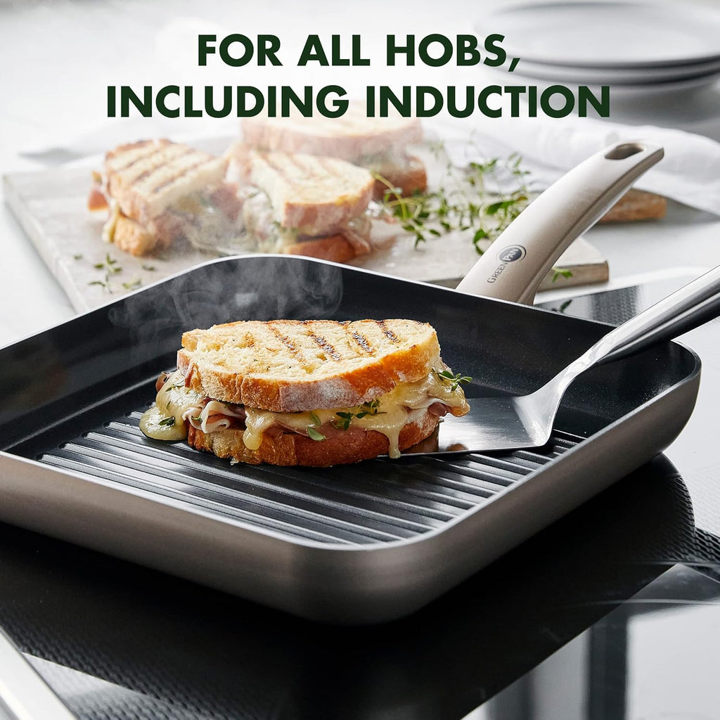 GreenPan Cambridge Non-Stick 28 cm Square Griddle Pan