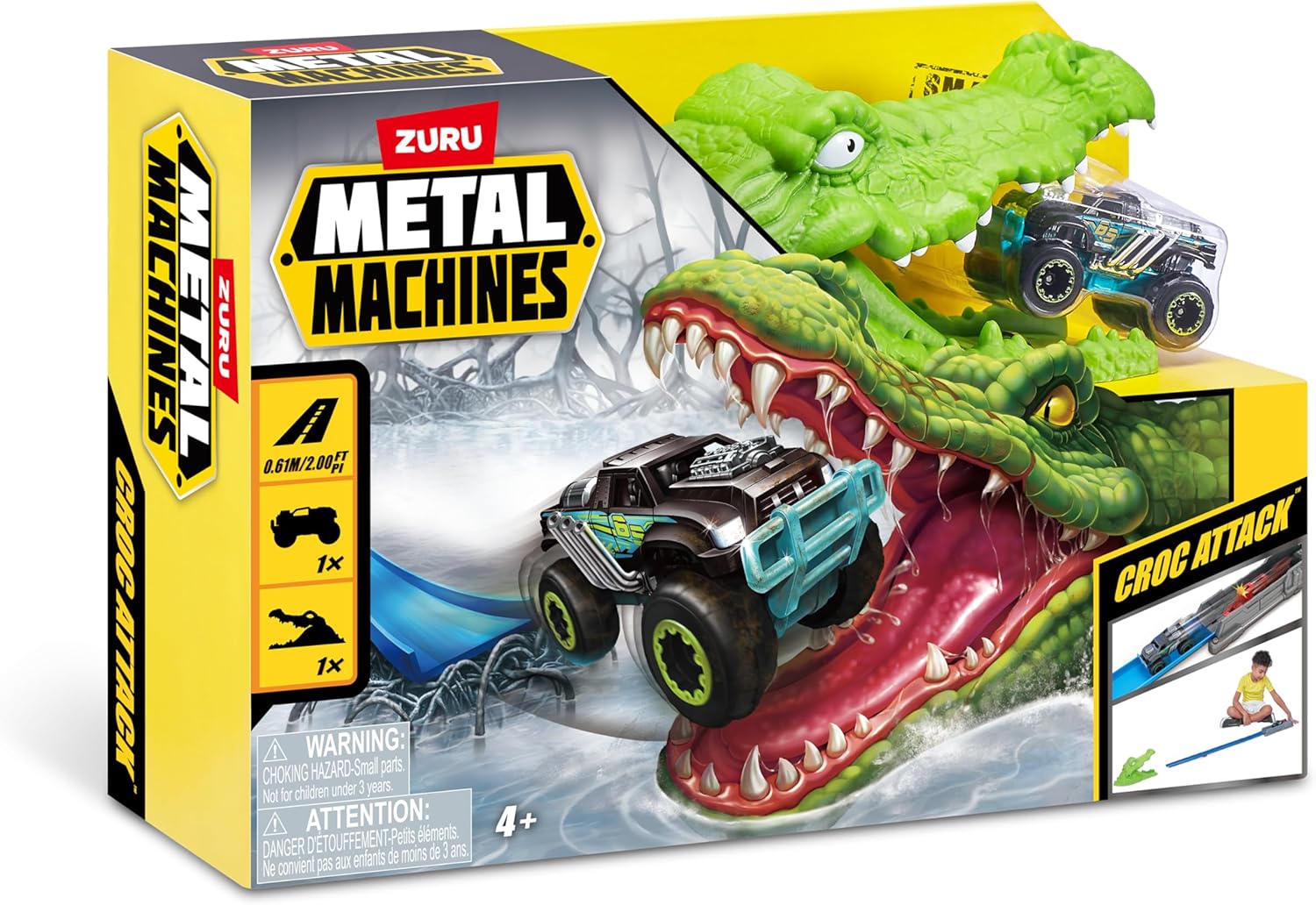 ZURU Metal Machines Croc Attack 4+