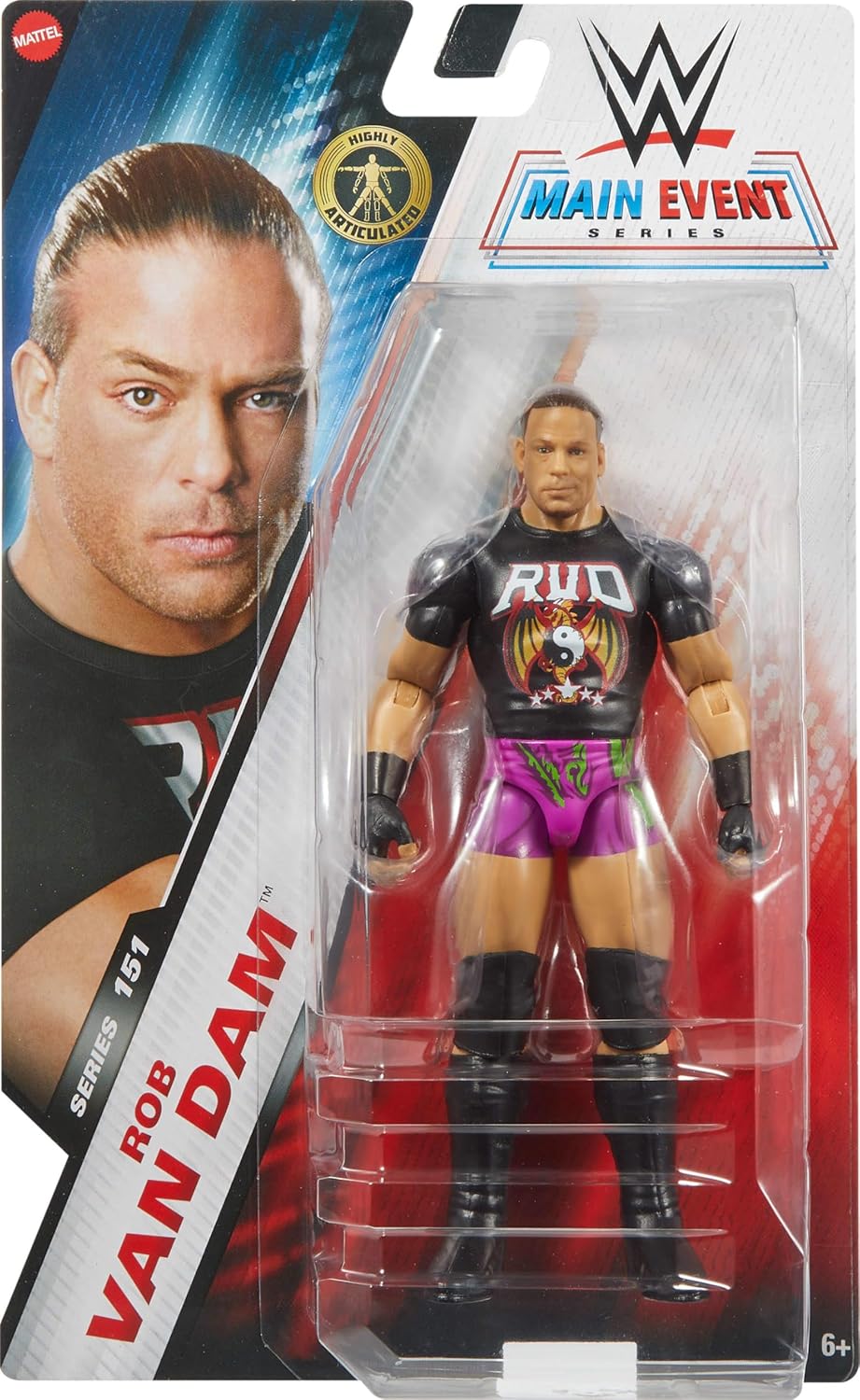 WWE Rob Van Dam Action Figure #151