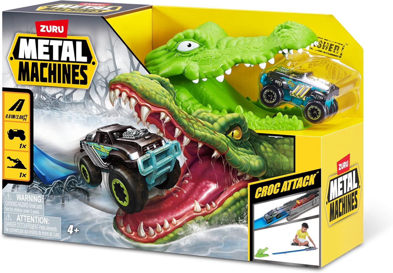 ZURU Metal Machines Croc Attack 4+