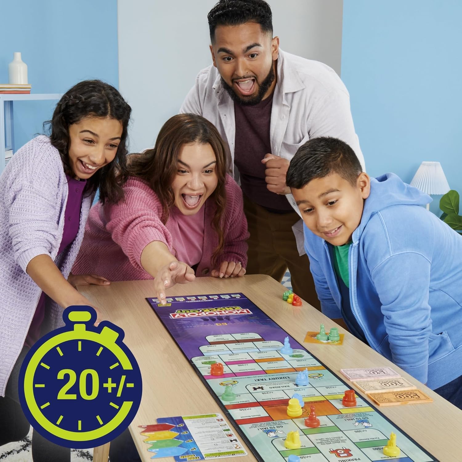 Monopoly Knockout Family Party Game