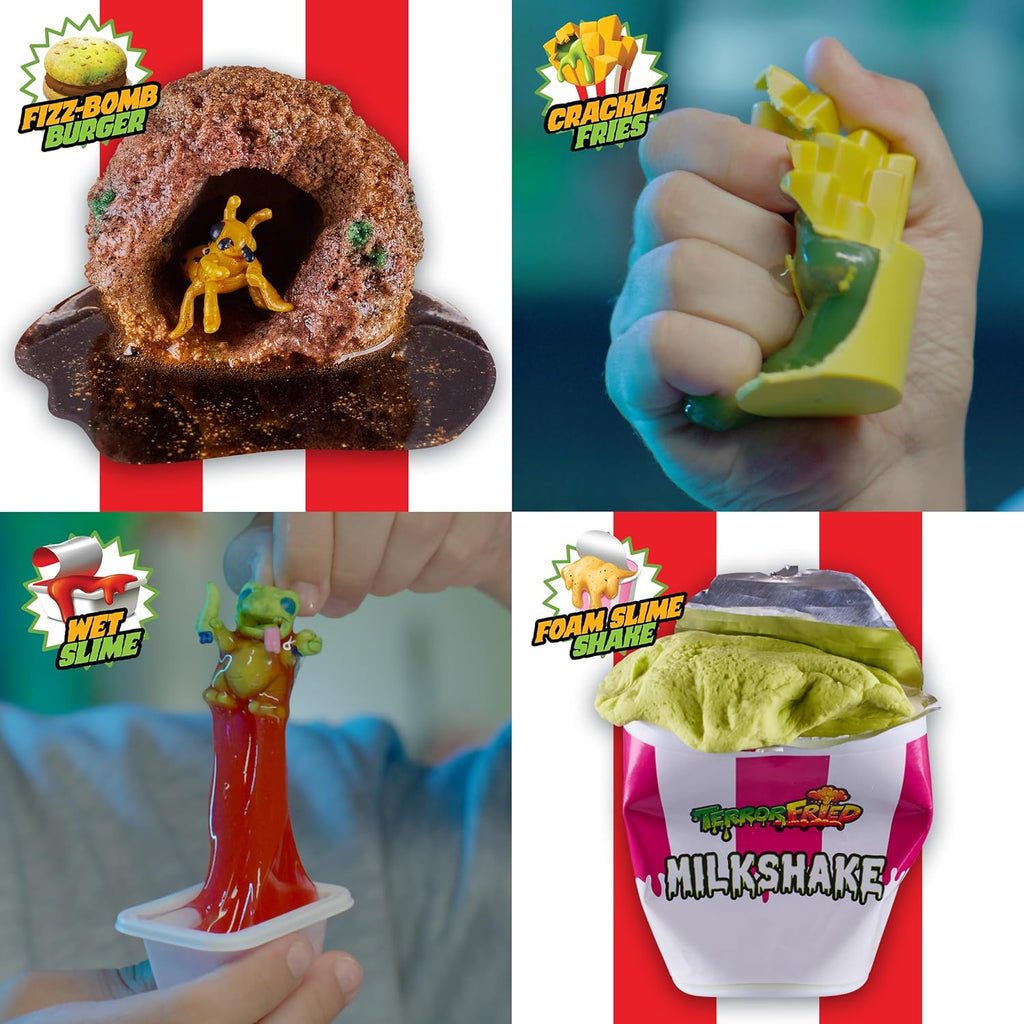 Terror Fried Gross Bucket, When Fast Food Goes Bad, Gross Collectables With Slime