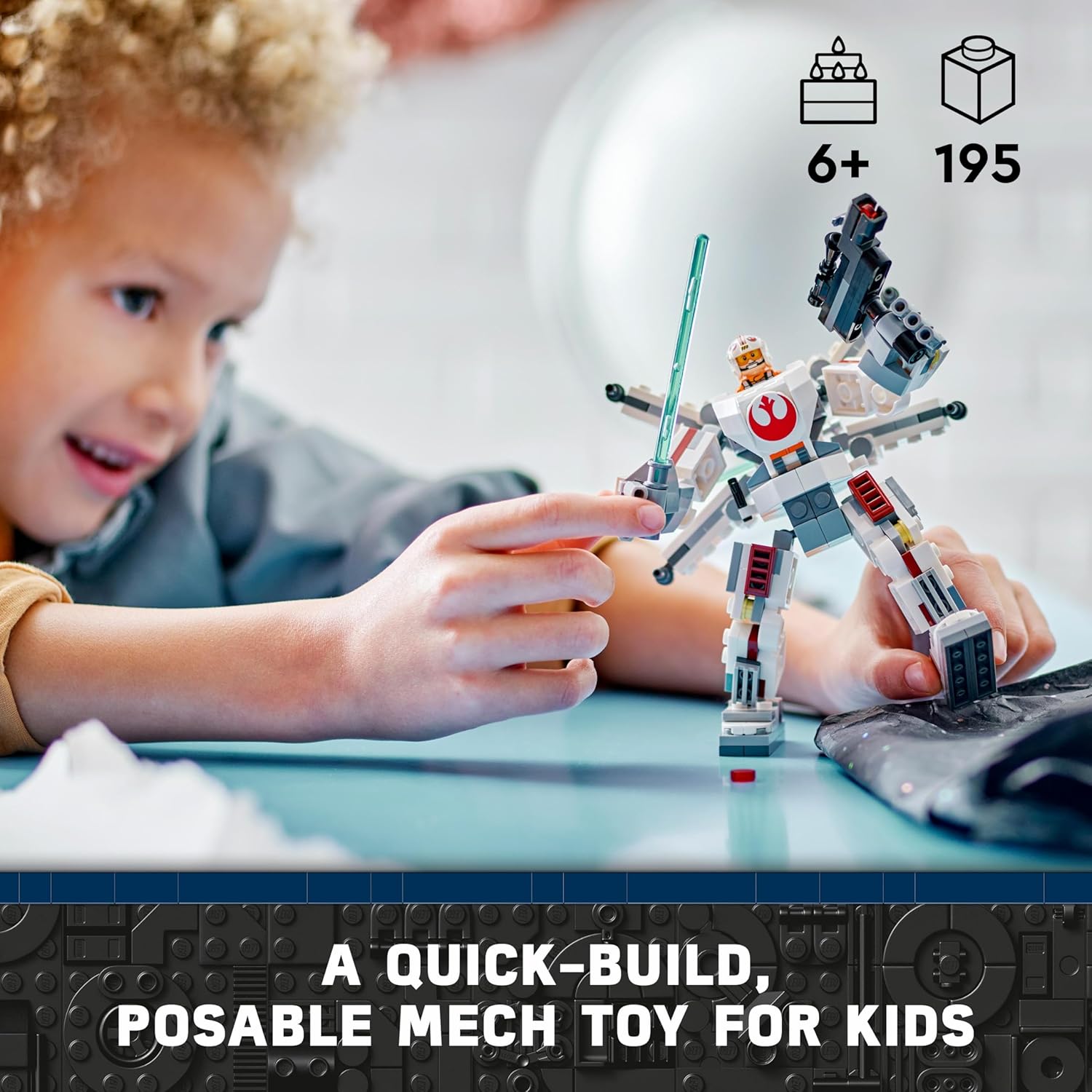 LEGO Star Wars Luke Skywalker X-Wing Mech 6+ 75390