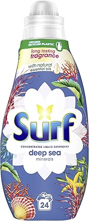 Surf Deep Sea Minerals Laundry Detergent 24 Washes 648ml (2 Pack)
