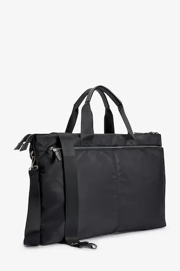 NEXT Laptop Tote Handbag - Black