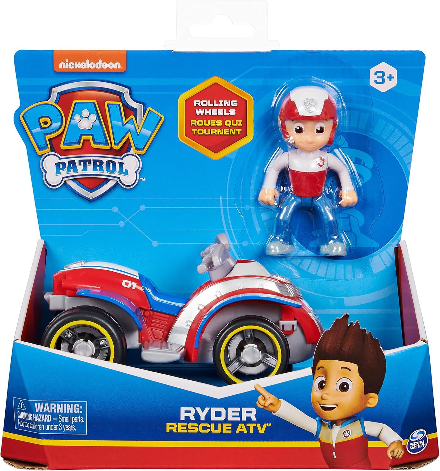 Paw Patrol Ryders Rescue ATV Vehicle