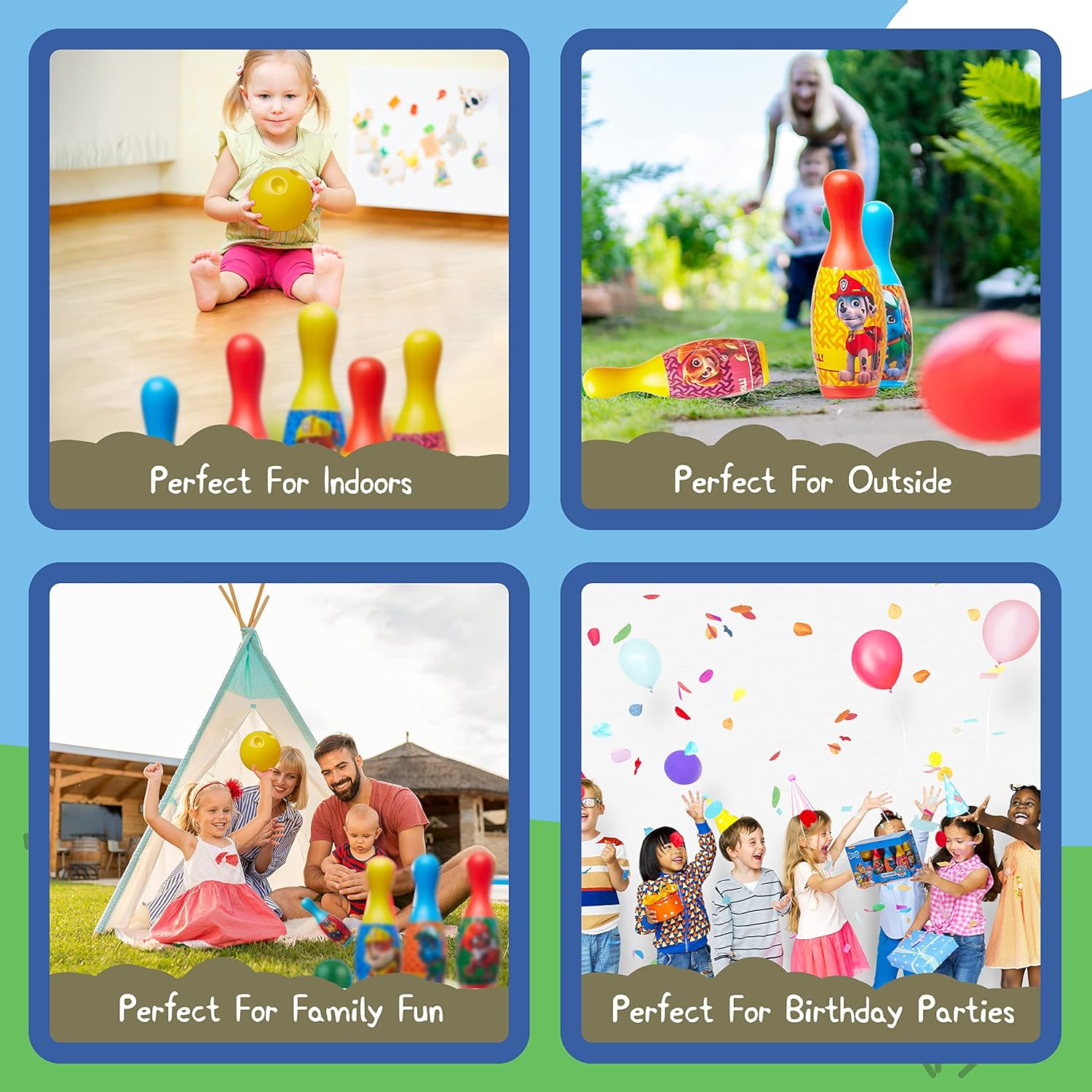 Peppa Pig Bowling Set 3+