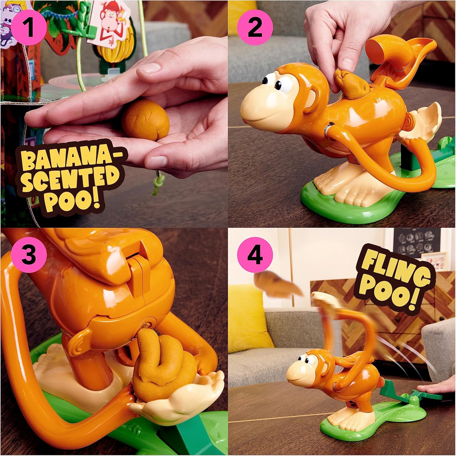 Monkey See Monkey Poo Game 4+
