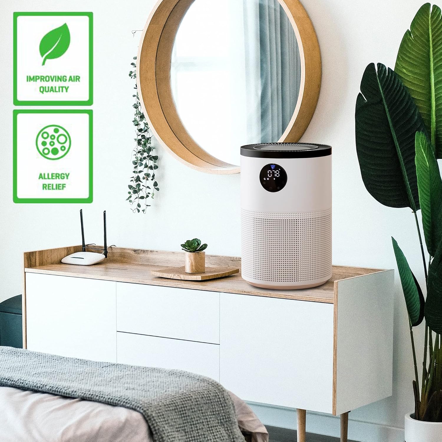 Daewoo Smart Air Purifier With Wifi