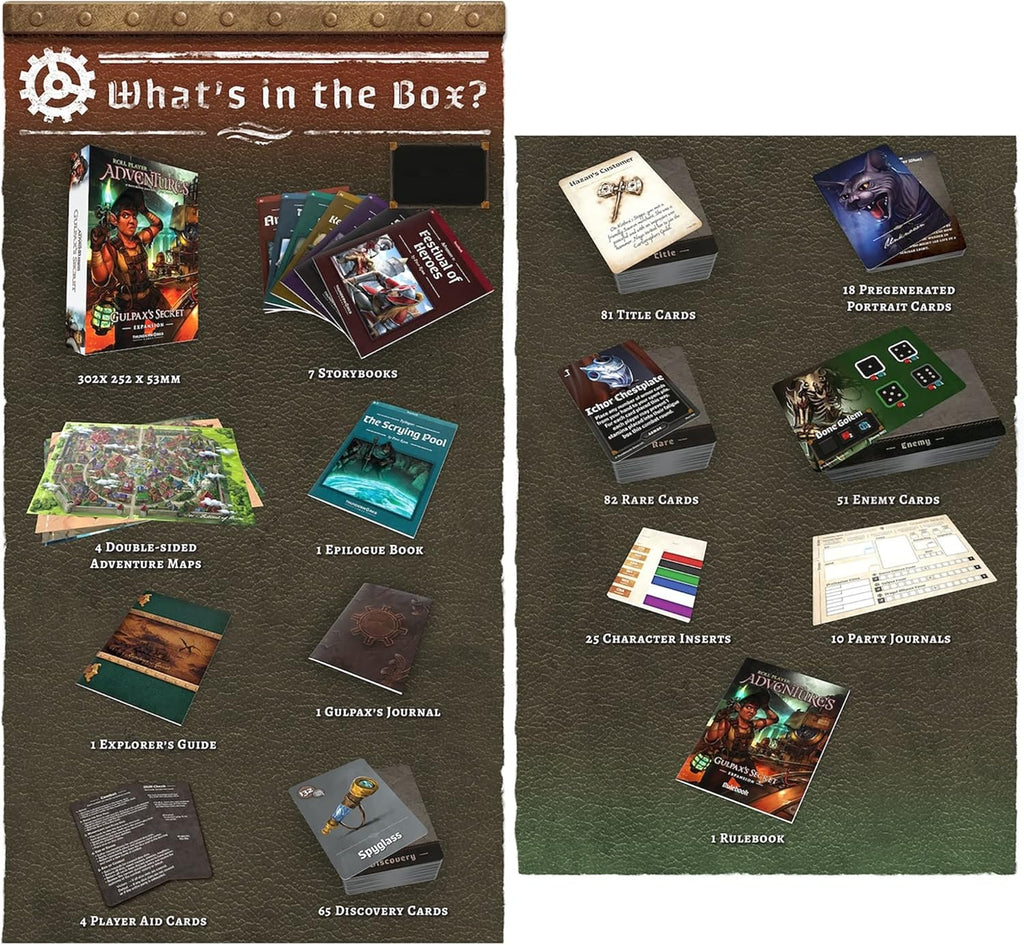 Thunderworks Games Roll Player Adventures: Gulpax's Secret Expansion