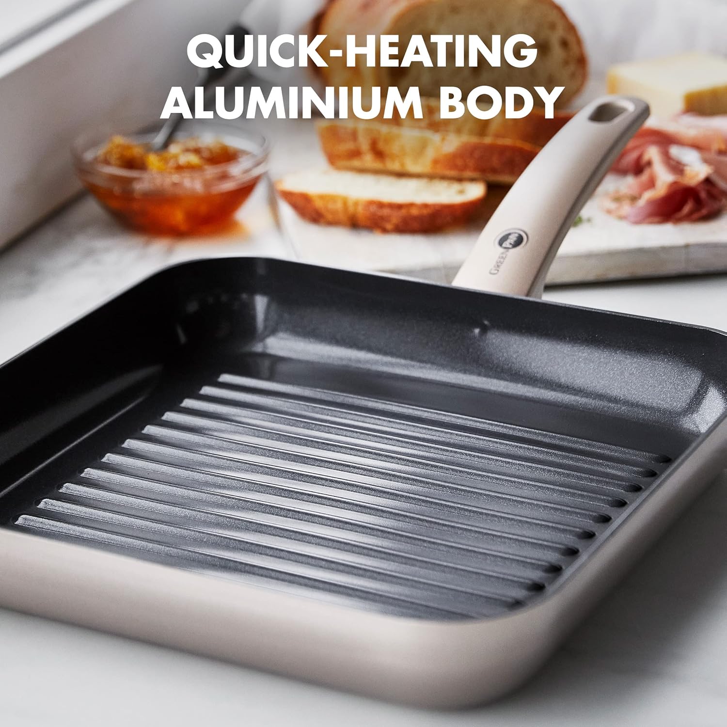 GreenPan Cambridge Non-Stick 28 cm Square Griddle Pan