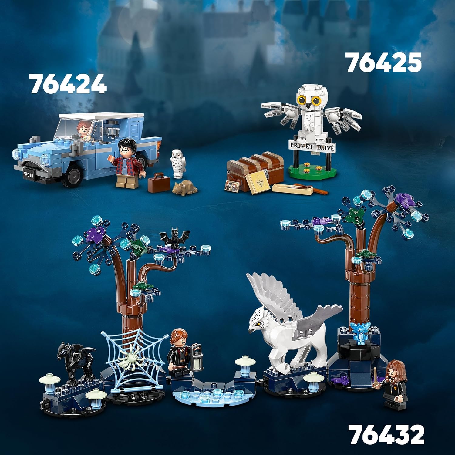 LEGO Harry Potter Flying Ford Anglia Car 7+ (76424)