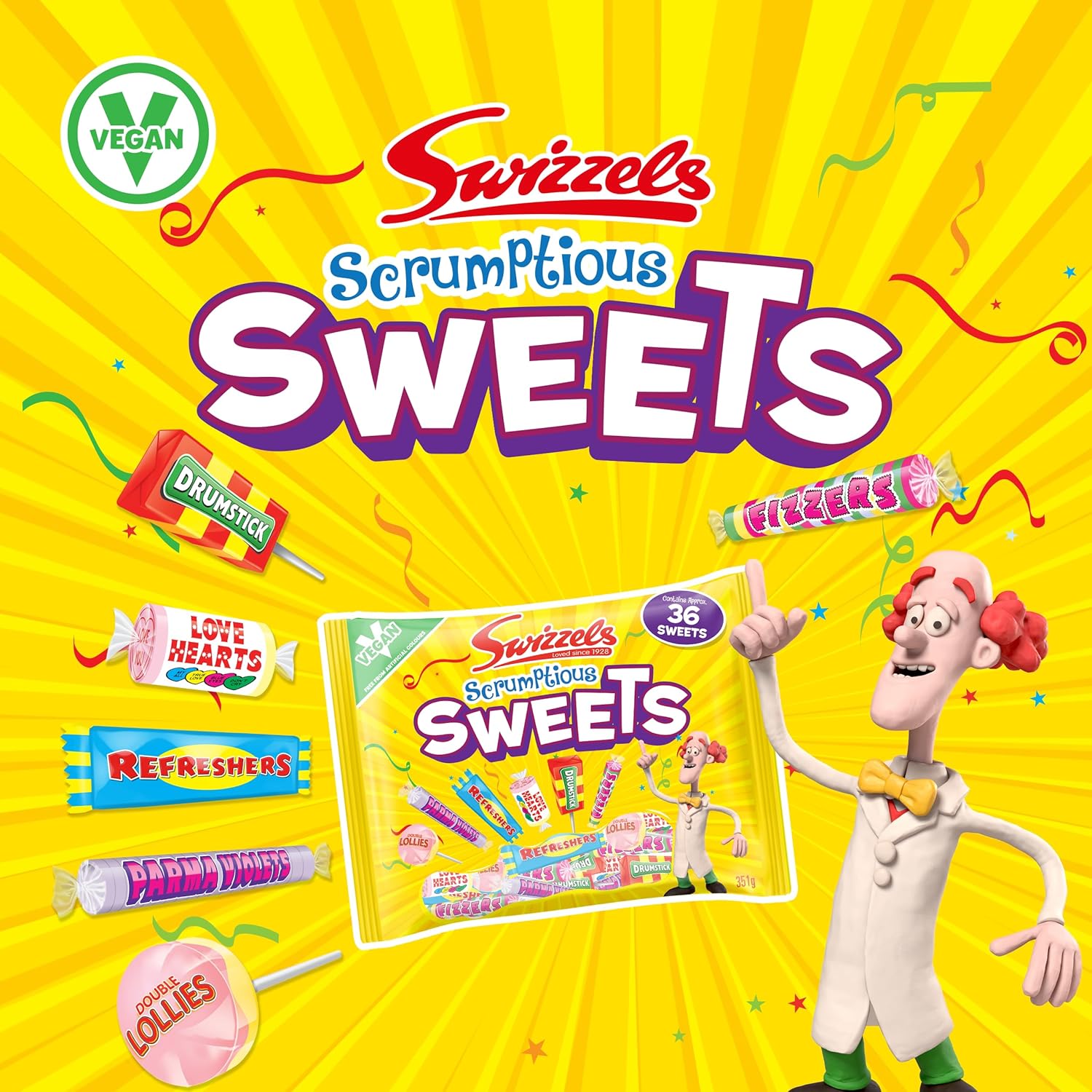 Swizzles Scrumptious Sweets 36pk