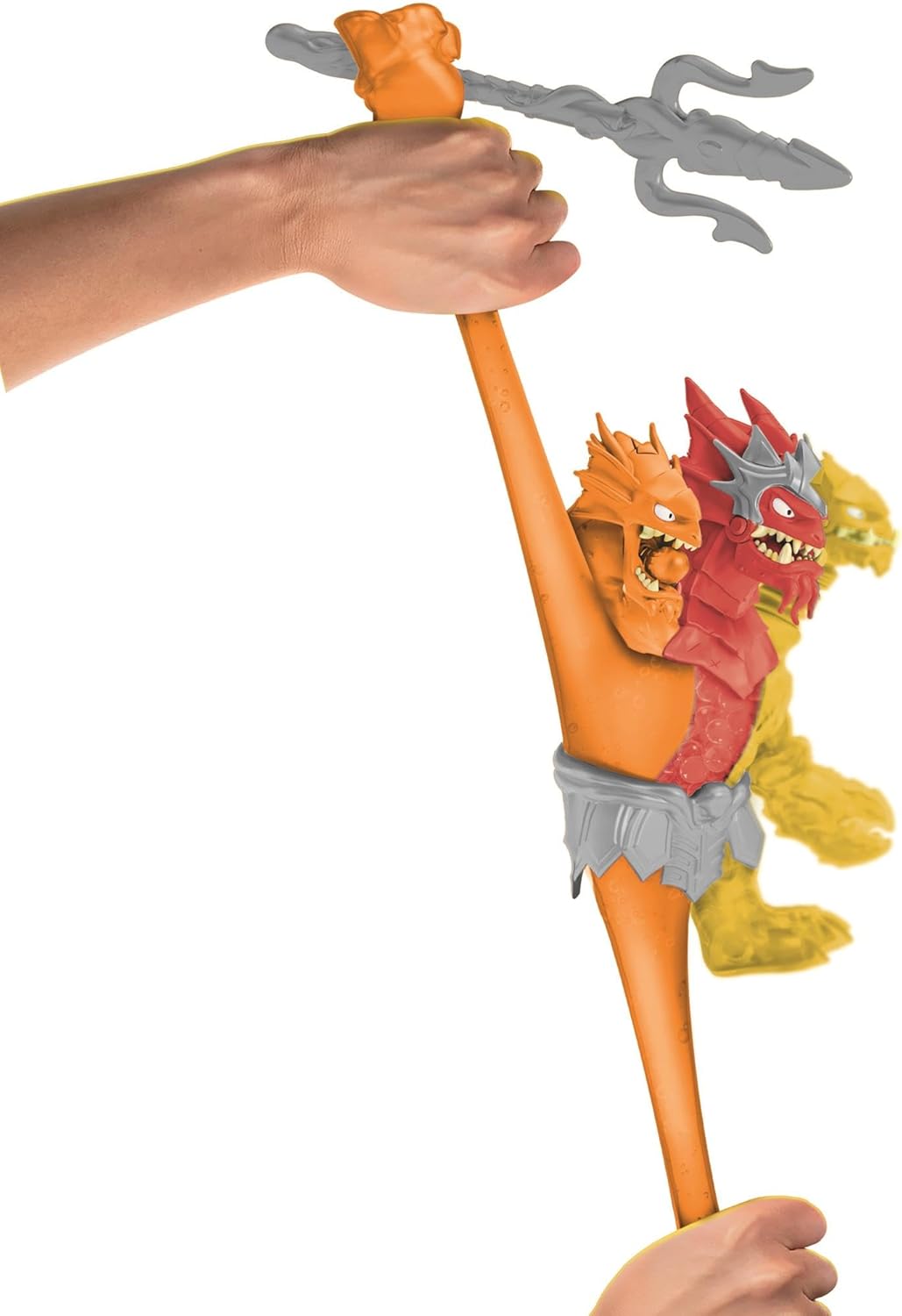 Heroes of Goo Jit Zu Stretch Strikers King Hydra Figure 4+