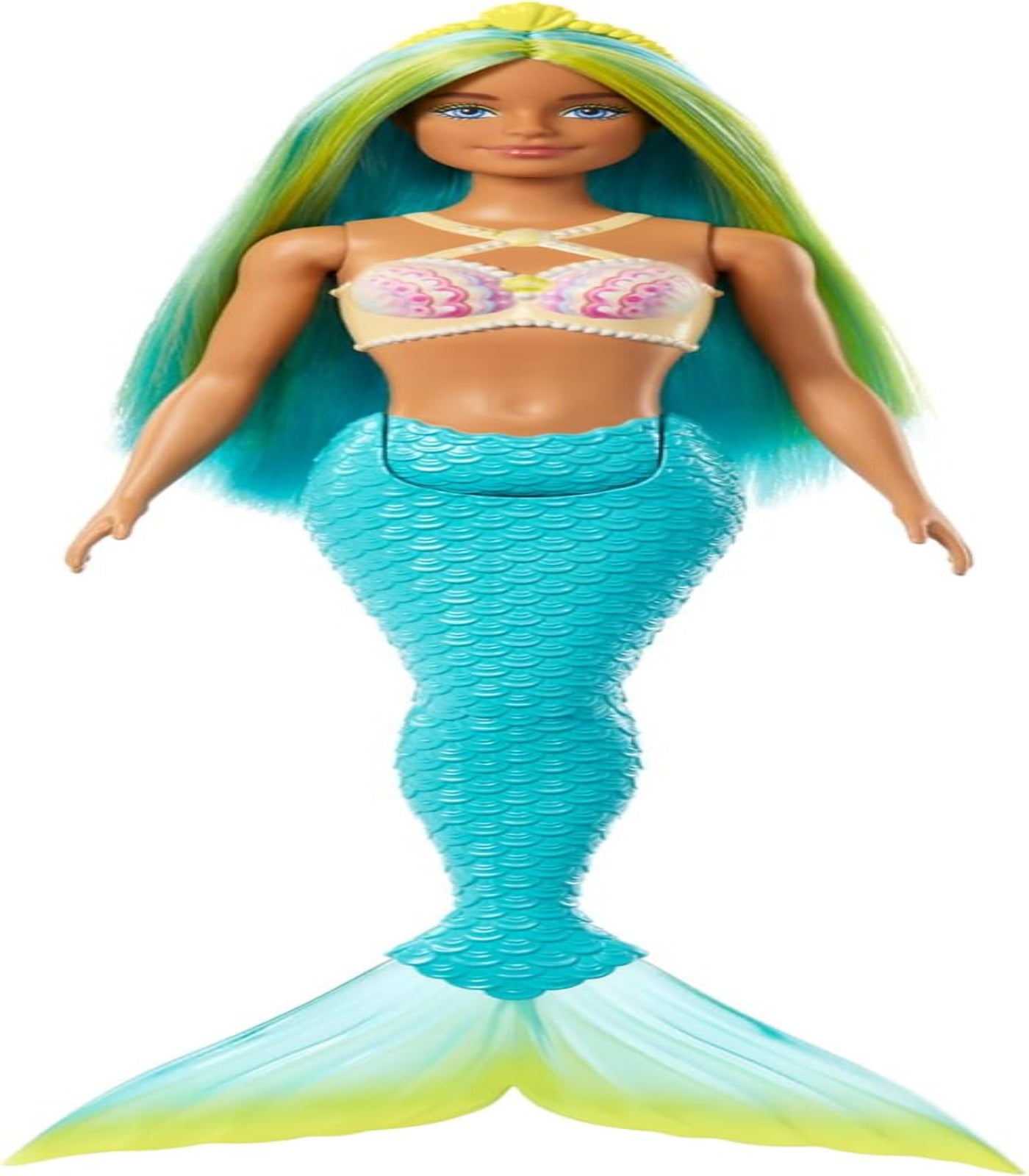 Barbie Dreamtopia Doll Mermaid Green Hair