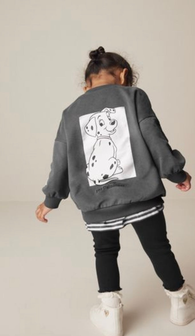 NEXT Disney Charcoal Grey 101 Dalmations Set Size 5-6 Years