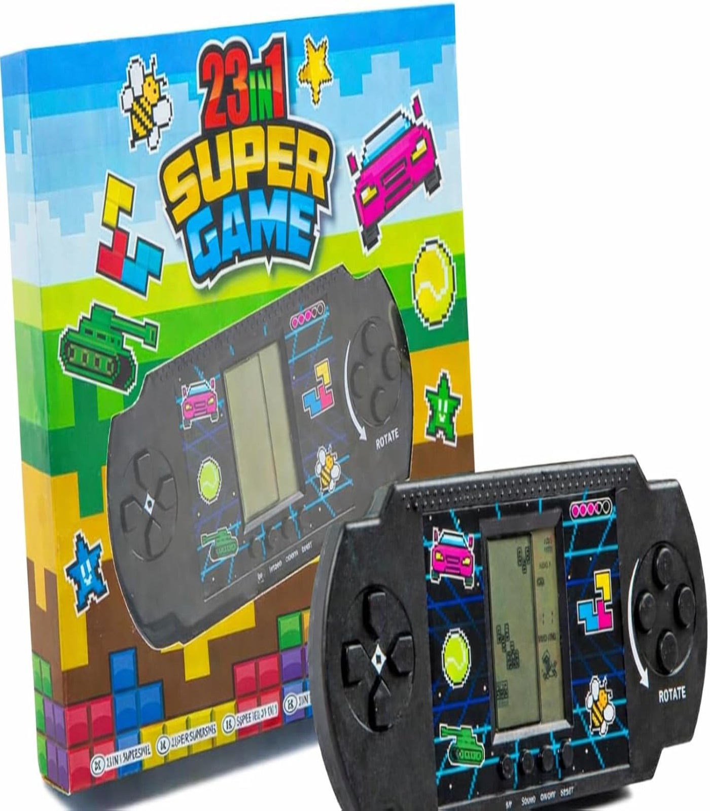 Classic Games Console Handheld - 23 in 1 Super Game Portable Retro Console