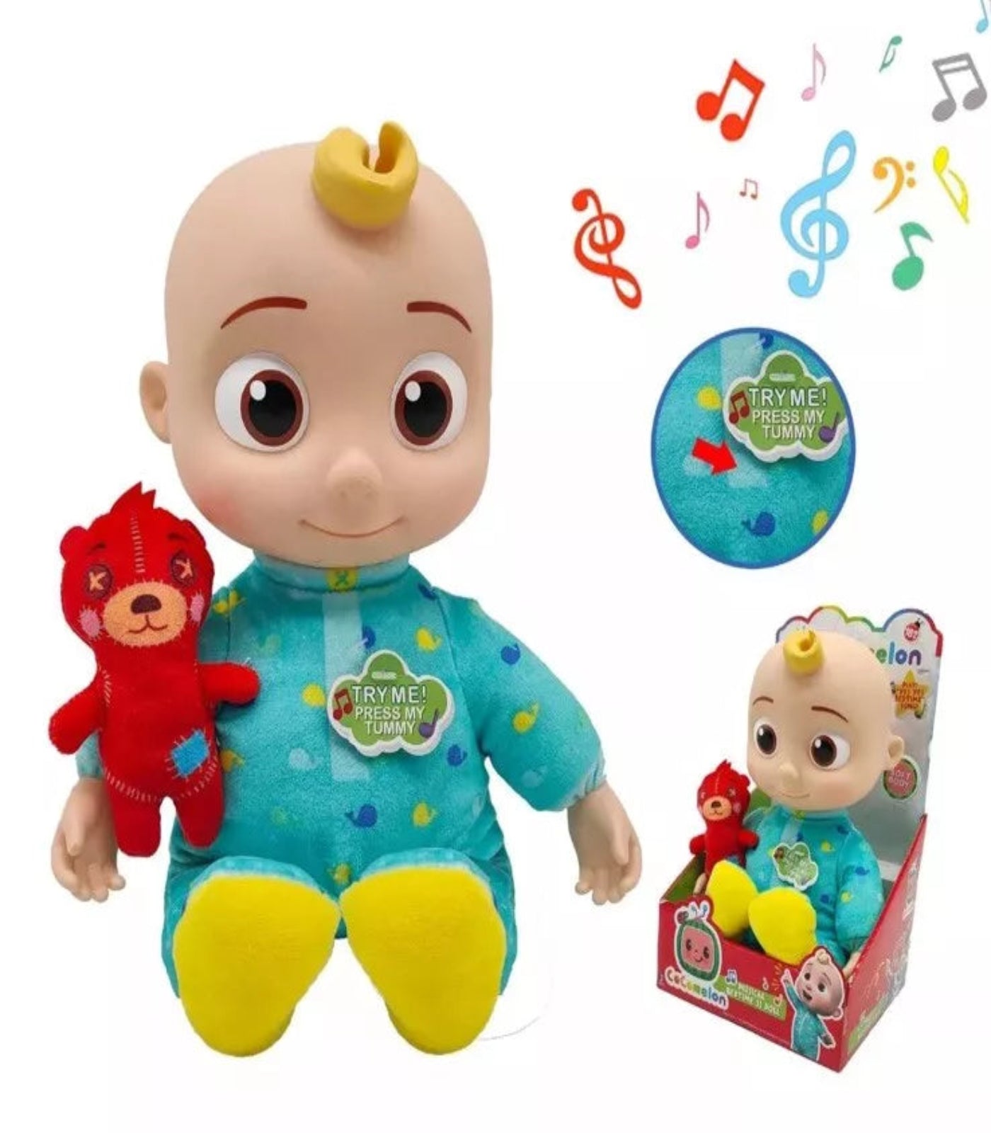 CoComelon Official Musical Bedtime JJ Doll