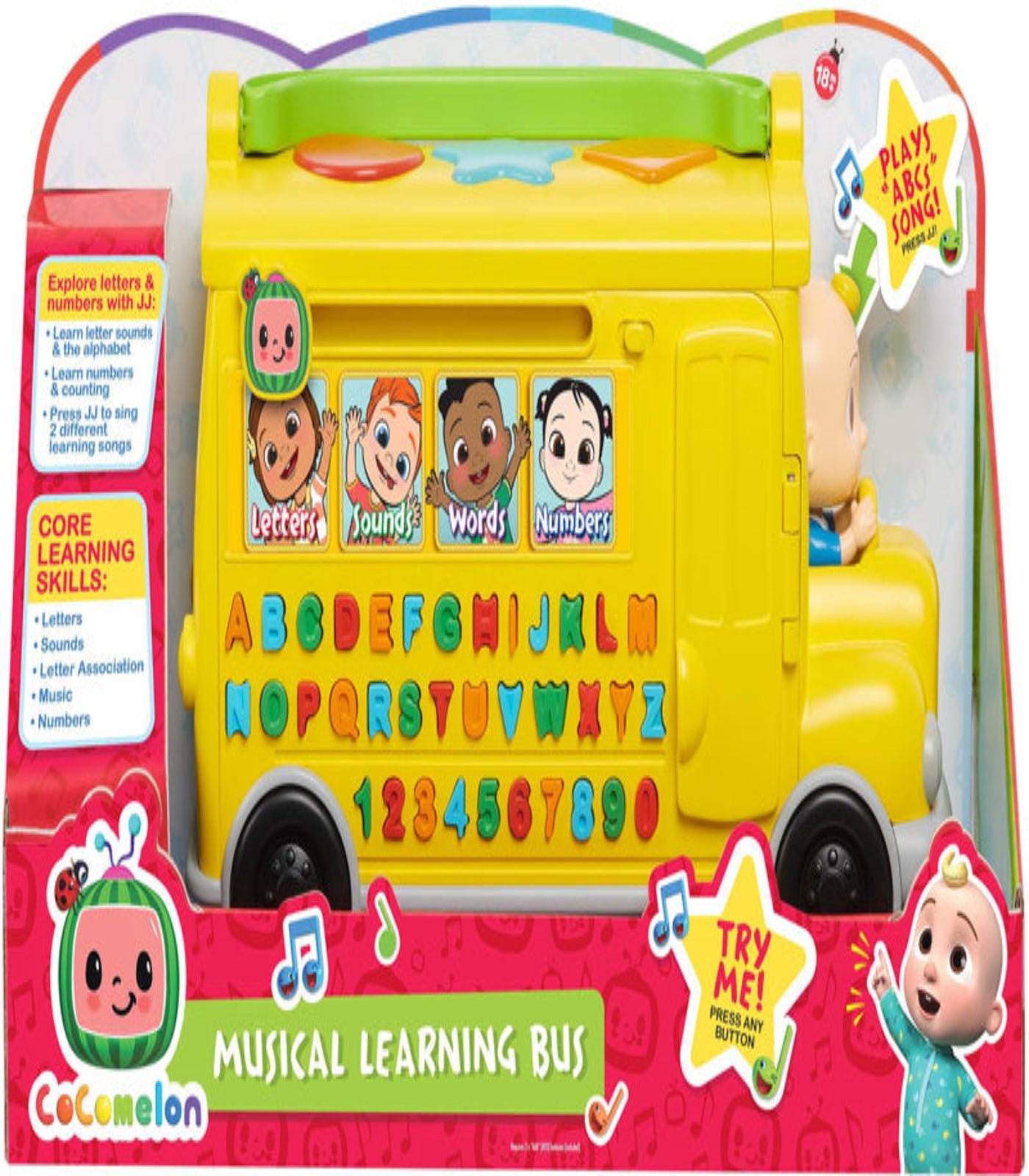 Cocomelon Musical Learning Bus 18m+