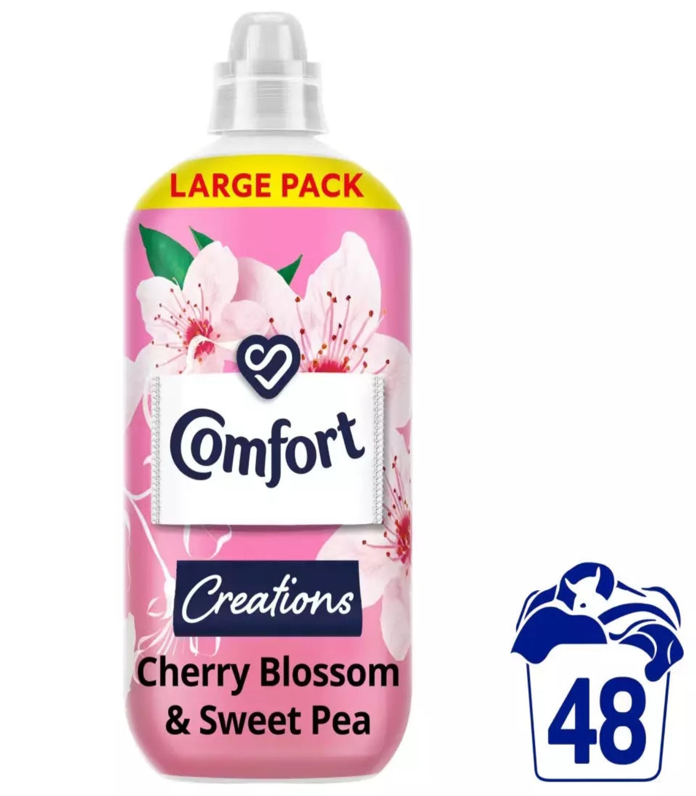 Comfort Creations Cherry Blossom Fabric Conditioner 48 Wash