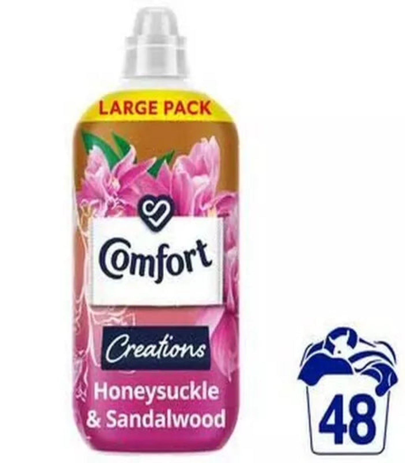 Comfort Creations Fabric Conditioner Honeysuckle & Sandalwood 48 Washes