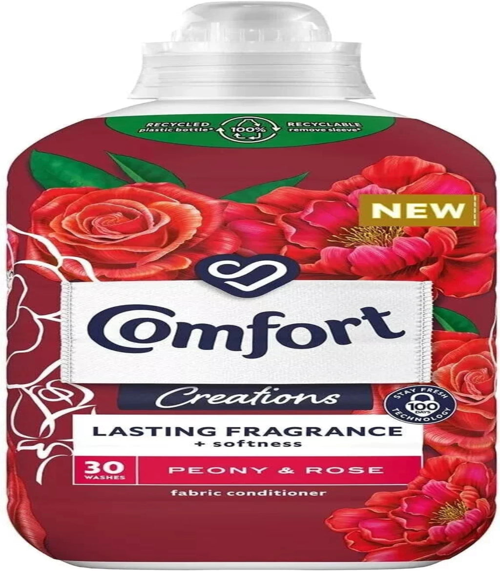 Comfort Peony And Rose 30 Washes 900ml
