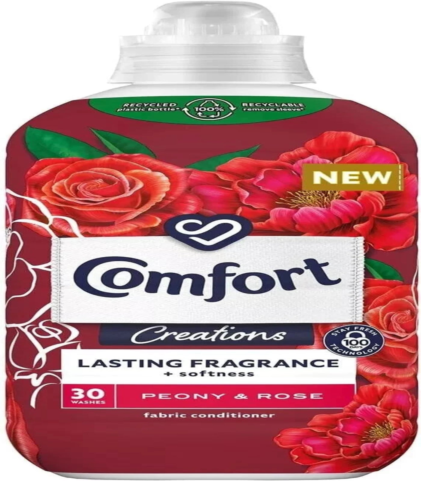 Comfort Peony And Rose 30 Washes 900ml
