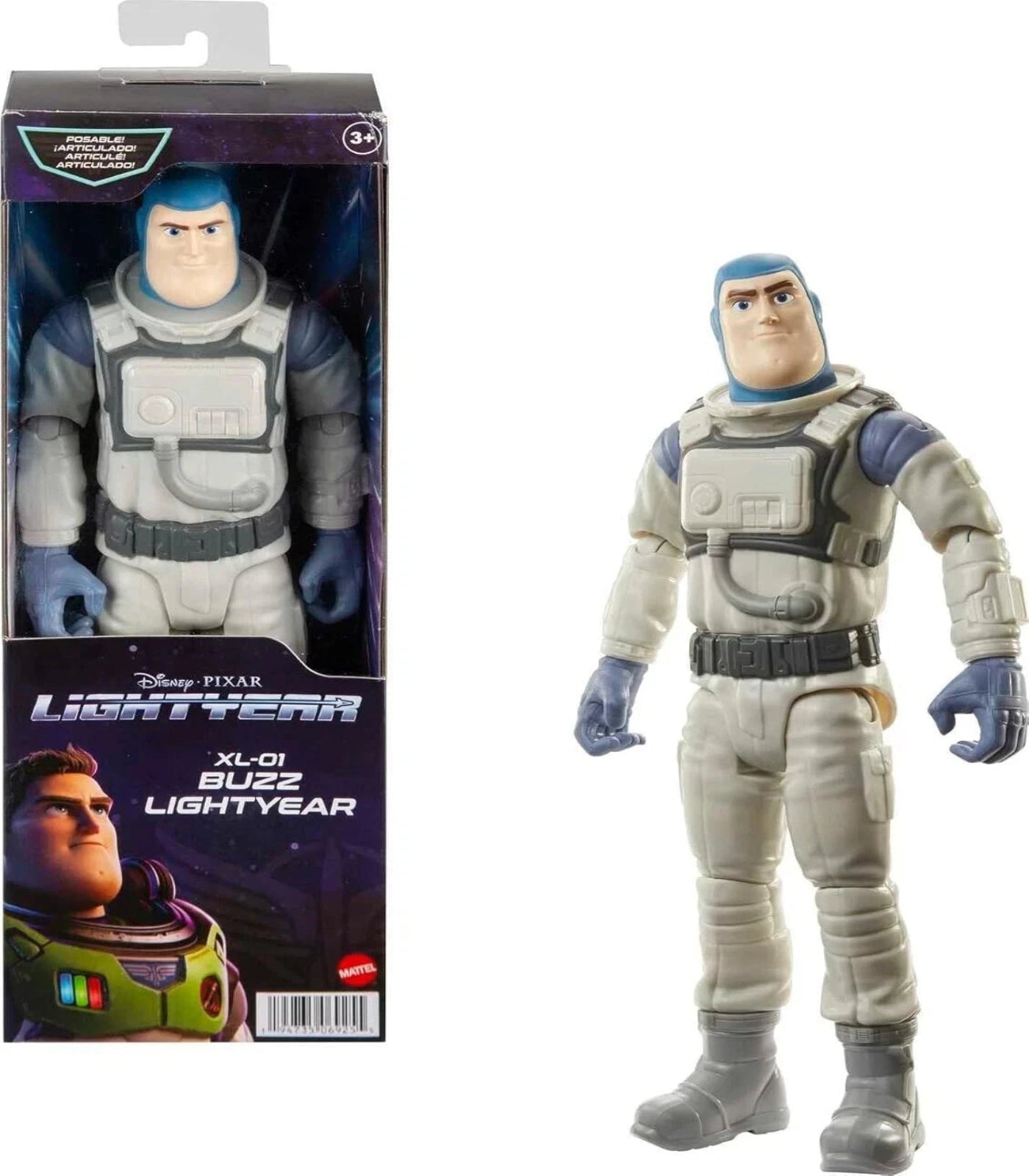 Lightyear action figure with packaging featuring Buzz Lightyear.