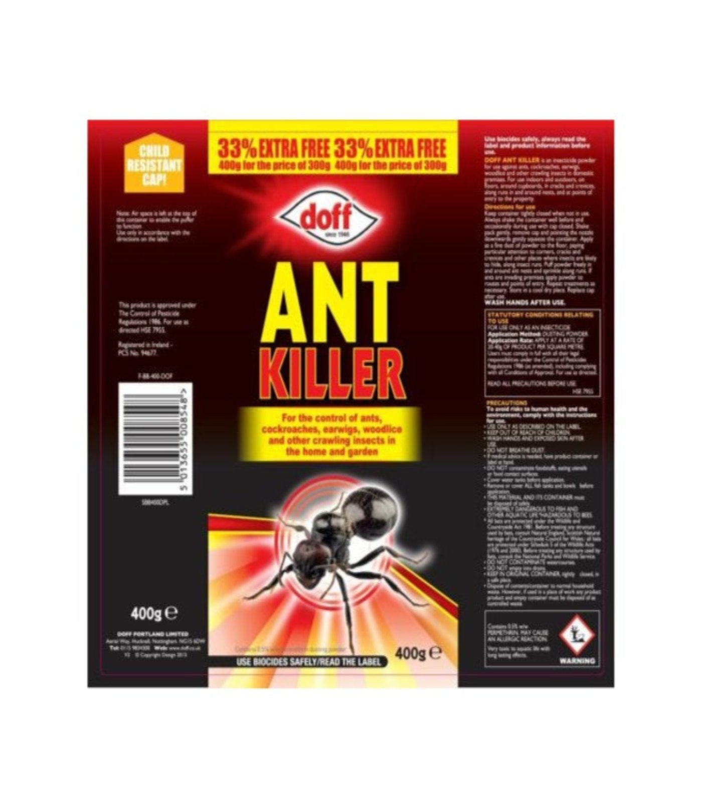 Doff Ant & Insect Killer 400g