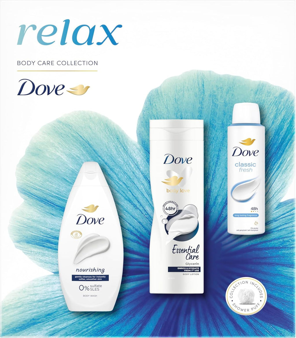 Dove Relax Trio Gift Set