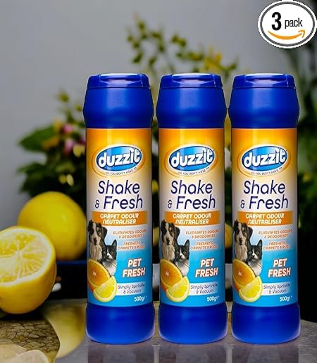 Duzzit Shake & Fresh Carpet Freshener (3 Pack)