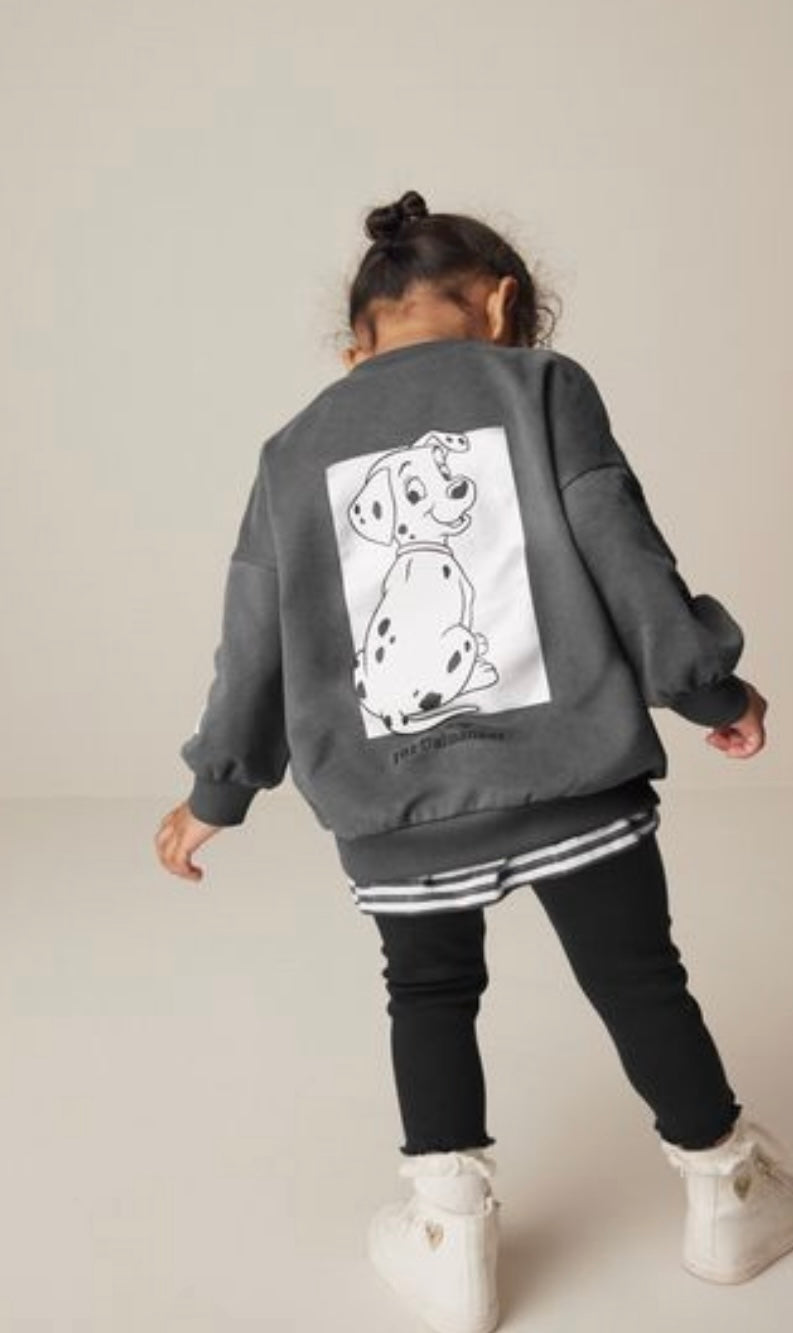 NEXT Disney Charcoal Grey 101 Dalmations Set Size 5-6 Years