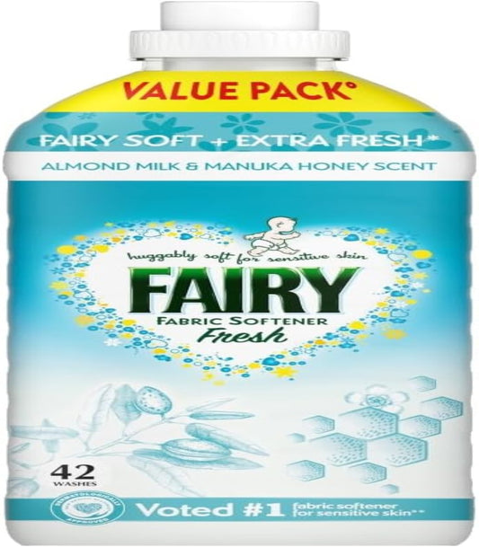 Fairy Fresh Fabric Conditioner 42 Washes 1368ml