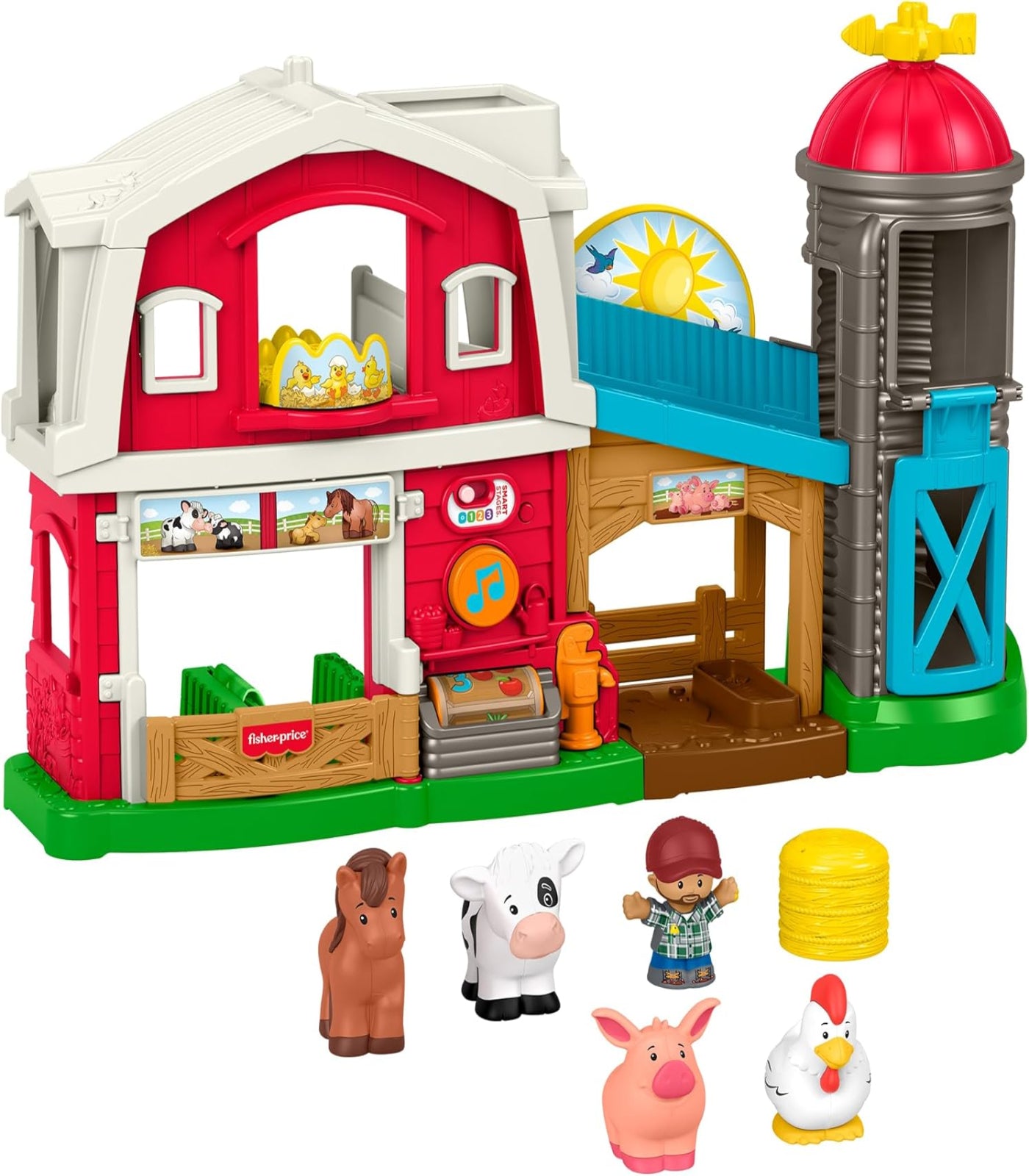 Fisher-Price Little People Caring for Animals Farm Interactive playset 1+