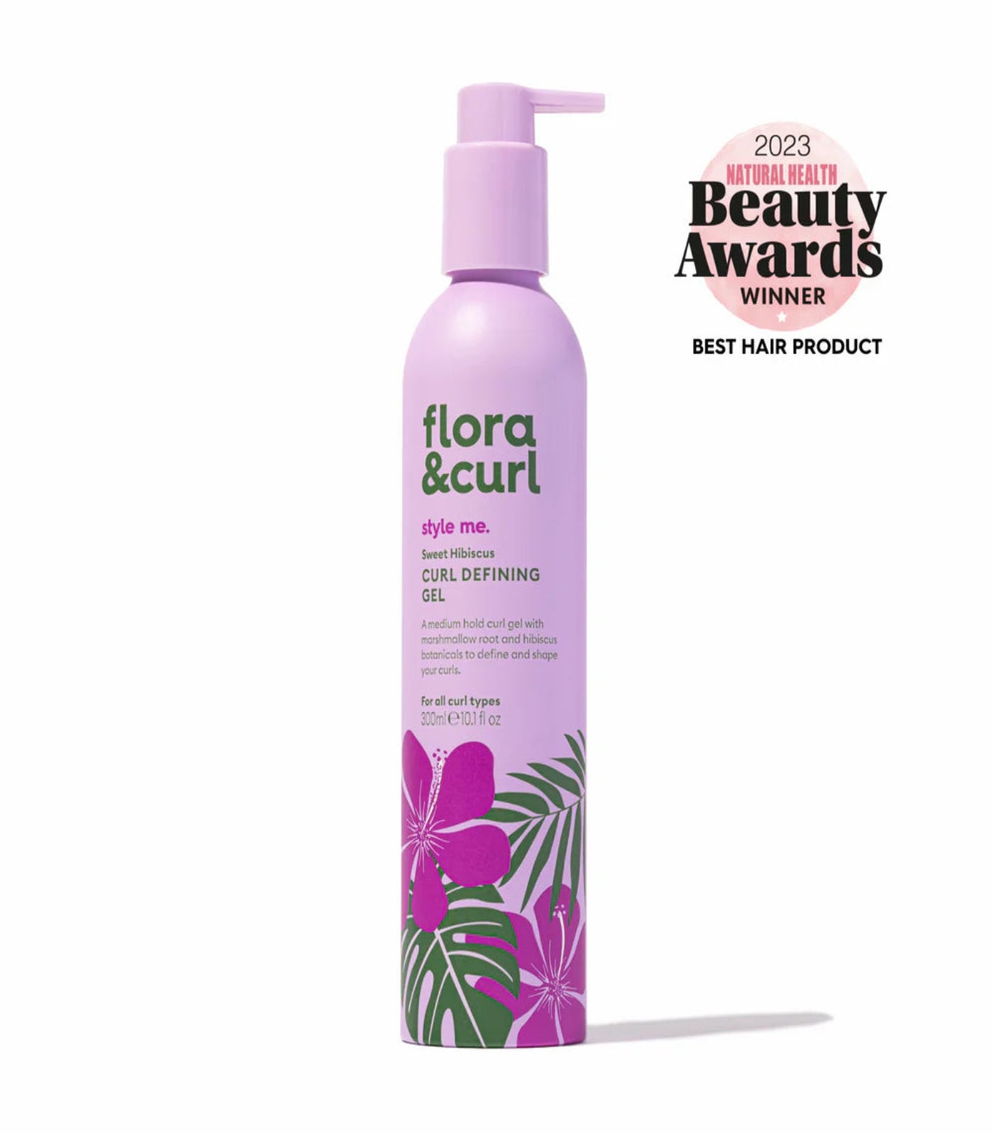 Flora & Curl Sweet Hibiscus Curl Defining Gel 300ml