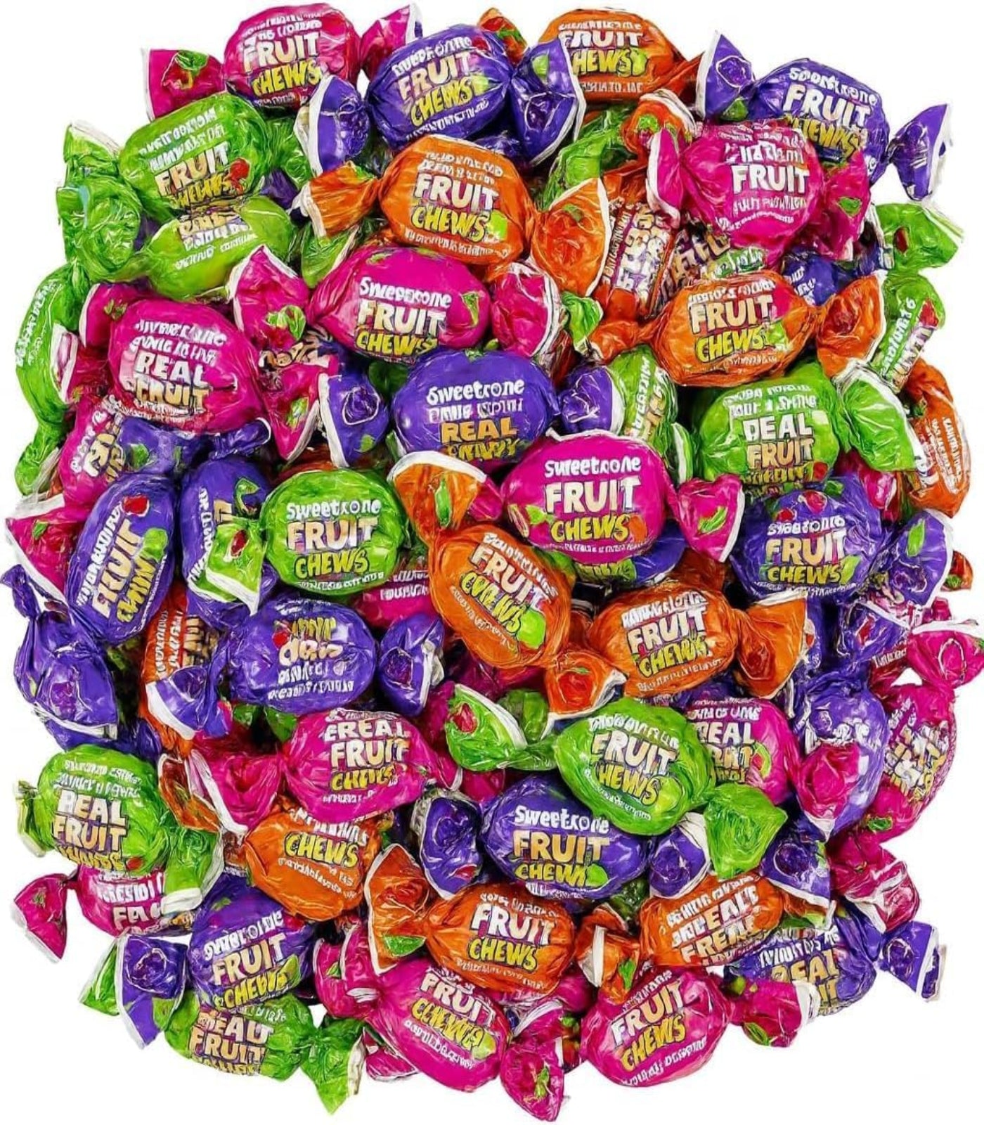 Fruit Chews - Fruity Chewy Sweets 300g